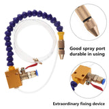 ChgImposs Mist Coolant Lubrication Spray System, Engraving Machine Metal Cutting Fluid Cooling Sprayer with Quick Insertion Diameter 8mm Air Pipe for ChgImposs