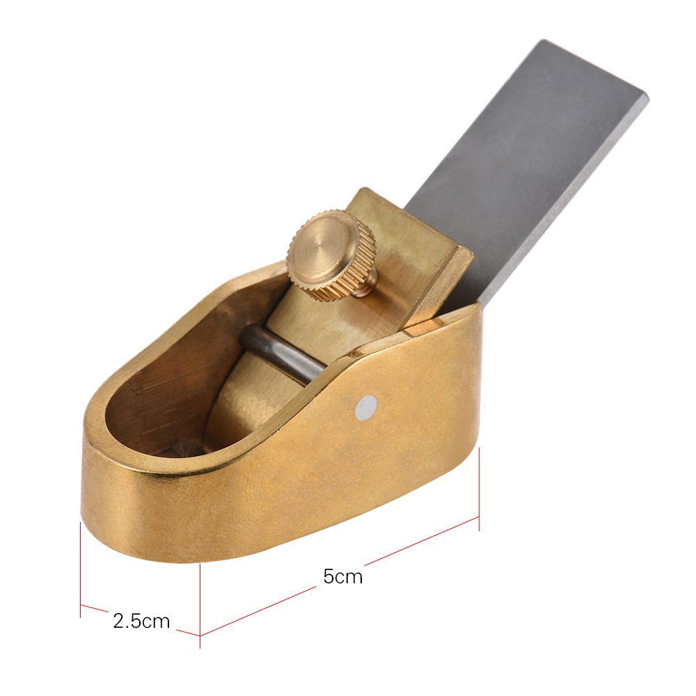 Btuty Convex Curved Sole Woodworking Plane Cutter Brass Luthier Tool for Violin Viola Cello Wooden Instrument Btuty