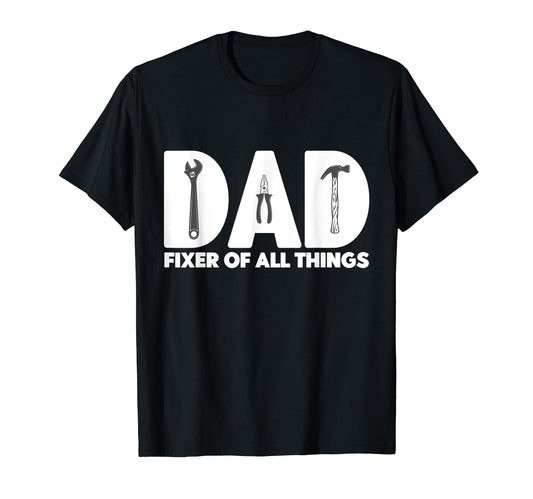 Contractor Gift Woodworking Tools Carpenter Woodworker Dad T-Shirt - WoodArtSupply