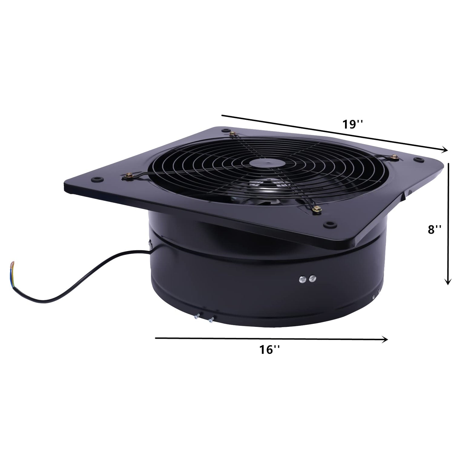 Gdrasuya10 Explosion Proof Fan 16'' Utility Blower Fan 750W 4700CFM Industrial Axial Flow Fan Exhaust Fan Ventilator Extractor Factory Extraction Gdrasuya10