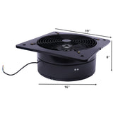 Gdrasuya10 Explosion Proof Fan 16'' Utility Blower Fan 750W 4700CFM Industrial Axial Flow Fan Exhaust Fan Ventilator Extractor Factory Extraction Gdrasuya10