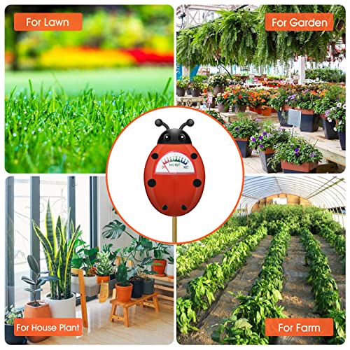 Soil Moisture Meter, Plants Moisture Meter, Gardening Tool Kits for Plant Care, Plant Water Monitor for Garden, Farm, Lawn Indoor & Outdoor Use, No UNIWA