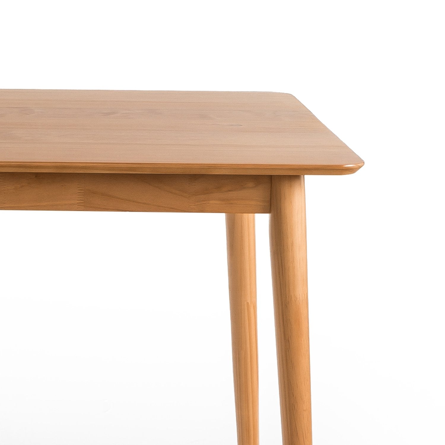 ZINUS Jen 47 Inch Dining Table, Solid Wood Kitchen Desk, Easy Assembly, Natural Brown Zinus