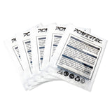 POWERTEC 70009 Clear Plastic Dust Collection Bag, 19-1/2 Inch Dia x 33-Inch, 5-Pack Dust Collector Bags for machine with 19”Filter Drum–5 Pack POWERTEC