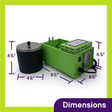 WireJewelry Single Barrel Rock Tumbler with 3 Pound Capacity Drum WireJewelry