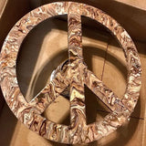 30pcs of Wood Peace Signs for Crafts,Unfinished Wood,Cutout Shapes,Wooden Cutouts,Peace Sign Cutouts (2'') RUIXUAN