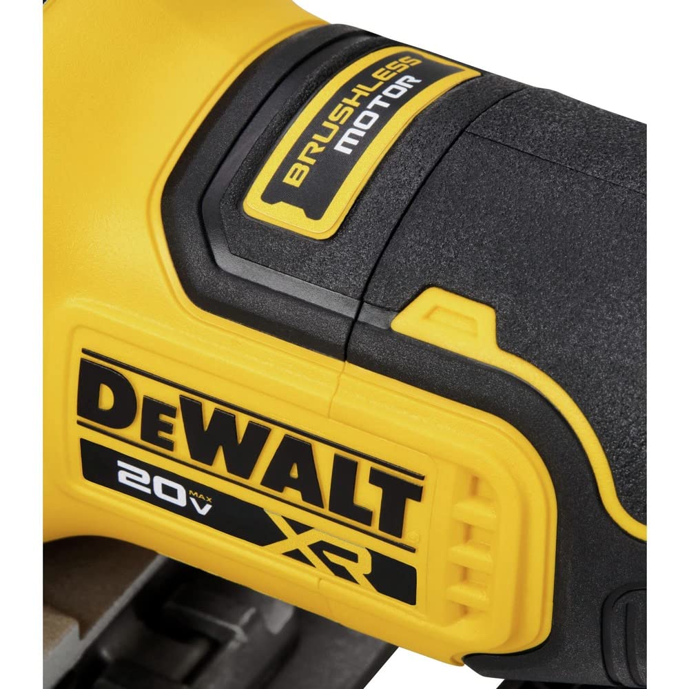 DEWALT 20V MAX* XR® BISCUIT JOINER, BRUSHLESS, Tool Only (DCW682B) - WoodArtSupply