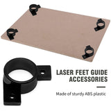 DUZFOREI 4PCS Laser Feet Guide with Mounting Screws, Engraving Machines Mounting Feet, Laser Leg Holders Replacement for Tool D1 Laser Cutter DUZFOREI
