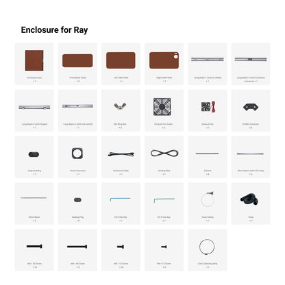 Enclosure for Snapmaker Ray 20W & 40W Laser Engraver (Enclosure for Snapmaker Ray) - WoodArtSupply