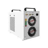 Industrial Chiller, 110V CW-5200 Industrial Water Chiller, 9L Capacity Cooling Water,0.15A-2.3A Current Recirculating Chiller for 50W to130W SDKEHUI