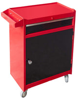 BIG RED ATBT1204R-RB Torin Rolling Garage Workshop Tool Organizer: Detachable 4 Drawer Tool Chest with Large Storage Cabinet and Adjustable Shelf, BIG RED