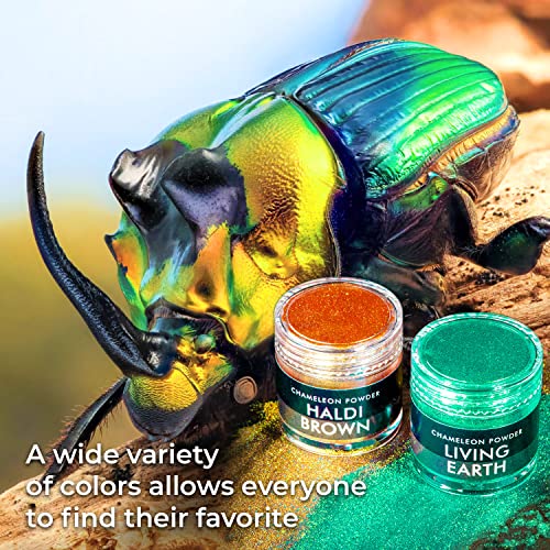  Chameleon Mica Powder for Epoxy Resin Color Shift Mica