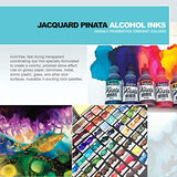 Jacquard Pinata Alcohol Inks Greens Bundle, Lime Green and Rainforest Green and 10x Pixiss Ink Blending Tools GrandProducts Art Bundles