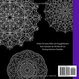 Zauberhafte Mandalas 3: Ausmalen und Entspannen, ein Malbuch für Erwachsene mit schwarzem Hintergrund (Stressabbau) (Zauberhafte Mandalas mit WoodArtSupply