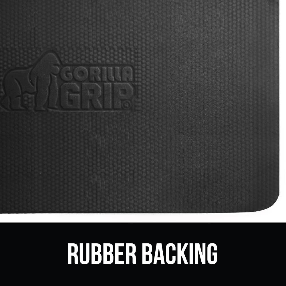 Gorilla Grip Anti Fatigue Cushioned Kitchen Floor Mats, Thick Ergonomic Standing Office Desk Mat, Waterproof Scratch Resistant Pebbled Topside, Gorilla Grip