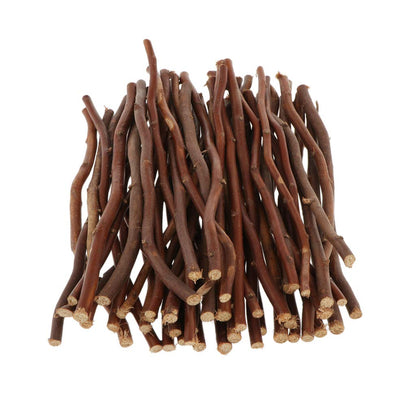 50Pcs Driftwood Wood Branches Ornament Pieces Bulk of Wood Log Sticks for Decorating Crafting for DIY Rustic Crafts Confetti - WoodArtSupply