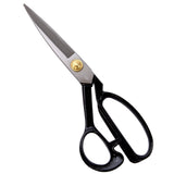 KAKURI Japanese Fabric Scissors for Sewing 8", Made in JAPAN, Japanese Professional Sewing Shears, Razor Sharp Japanese Steel Balde, Black KAKURI