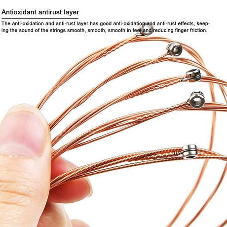 TIMESETL Guitar Accessories Kit Guitar Tool Changing Kit Include Acoustic Guitar Strings, Tuner, Capo, String Winder, Picks, Pick Holder, Bridge TIMESET