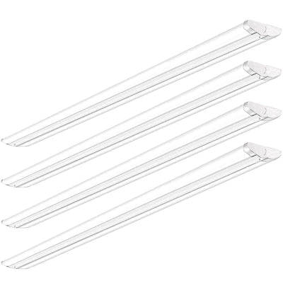 AntLux 110W 8FT LED Shop Lights Ultra Slim LED Wraparound, 12600LM, 5000K, 8 Foot Strip Light, Flush Mount Garage Office Warehouse Ceiling Lighting