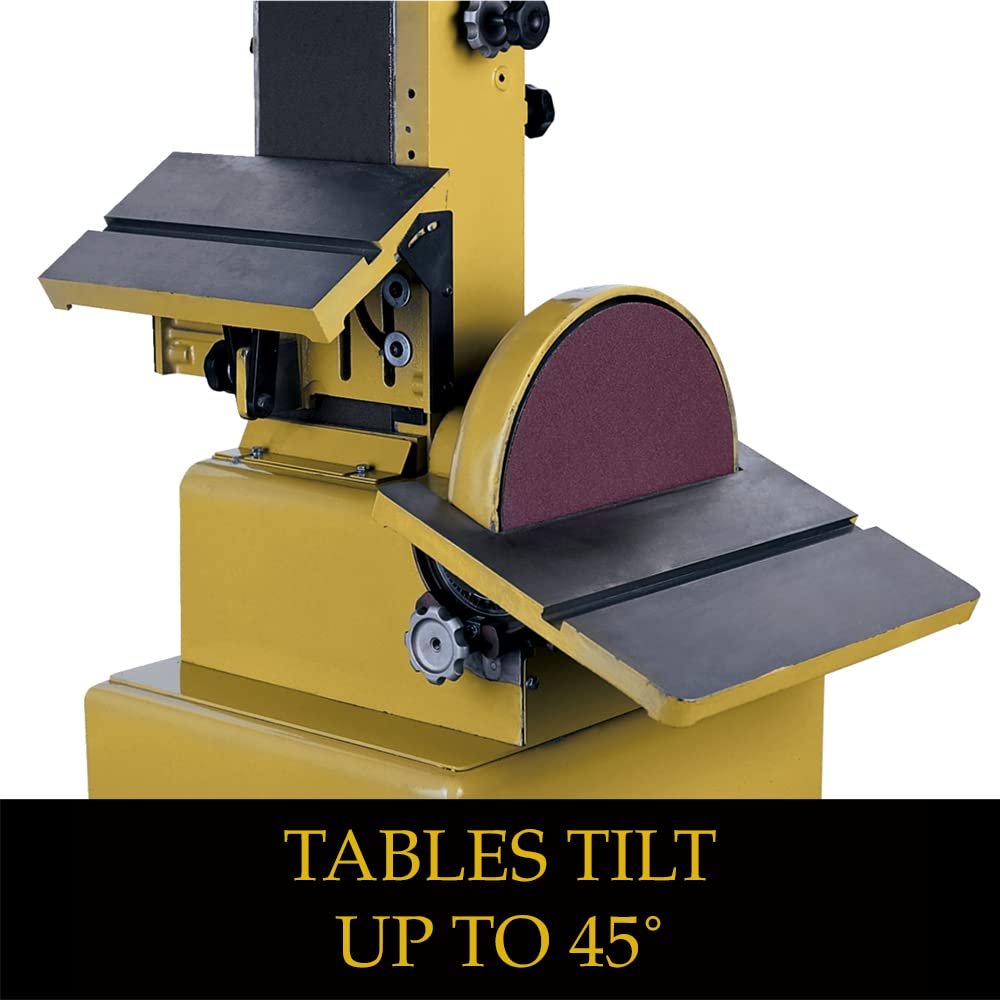 Powermatic 6" x 48" Belt and 12" Disc Sander, 1-1/2 HP, 1Ph 115/230V (Model 31A) - WoodArtSupply