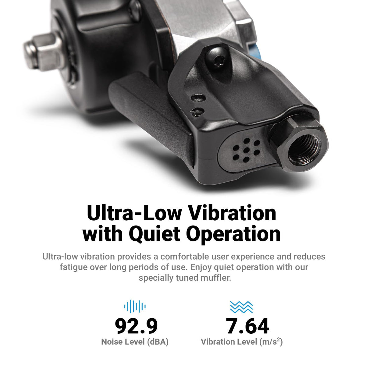 Capri Tools 1/2 in. Palm Air Impact Wrench, 400 ft. lbs. Capri Tools