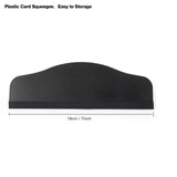 Gomake 5pcs Vinyl Squeegee Wallpaper Smoothing Tool Screen Pretector Squeegee for Removing Air Bubbles, or Removing Glass Decals Gomake