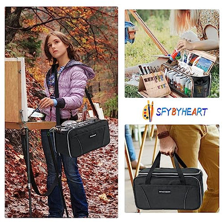 Acrylic Paint Storage, Paint Organizer and Storage, Art Supply Organizer, Art Bags, Craft Paint Storage, Paint Brush Case Holder, Paint Tube Storage SFYBYHEART