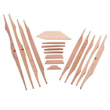 Milisten 17pcs 41 Guitar Body Parts Guitar Parts Unfinished Guitar Kit Unfinished Bass Fretboard Guitar Wood Blanks Bass Guitar Spruce Brace Wood Kit Milisten