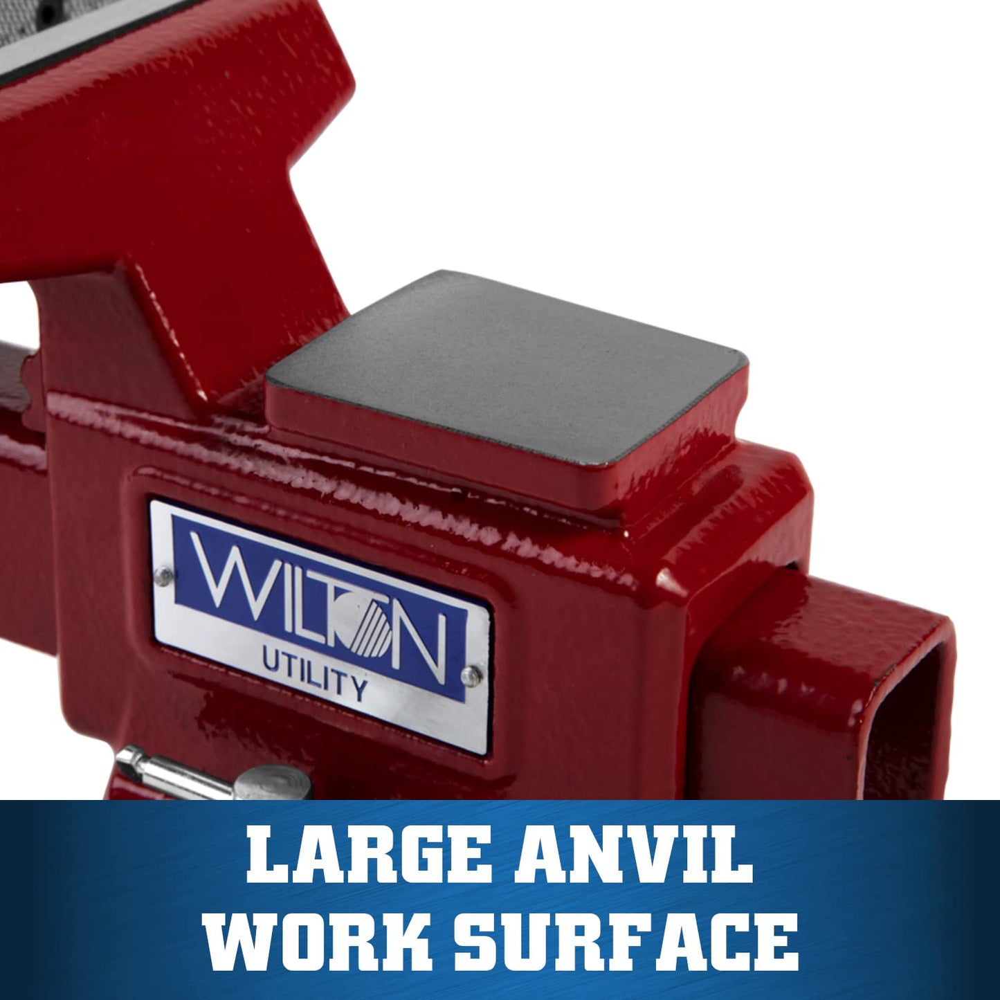 Wilton 674U Utility Bench Vise, 4-1/2" Jaw Width, 4" Jaw Opening (28818) - WoodArtSupply