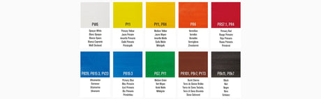 Winsor & Newton Designers Gouache Paint Set, 10 Count(Pack of 1), 10 Colors Winsor & Newton