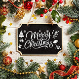 CZONG 21 Pieces Letter Stencils for Painting on Wood Canvas Laser Cut Painting Stencil - Large Alphabet Welcome Calligraphy Font Suitable for Home CZONG