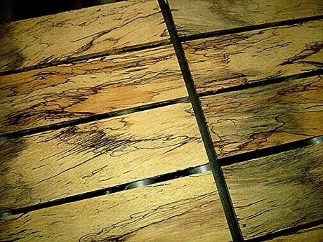 Parahita Store - 10 Pcs 12" X 3" X 1/4" Stunning Thin Kiln Dried Sanded Spalted Tamarind Wood - Premium Quality Wood - Wood Working - Unfinished Wood Parahita Store