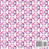 Pink Puppy Dog Scrapbook Paper 20 sheet double sided 4 pattern: printed cute paper pad - Paw Print scrapbooking supplies - puppy pads collection ... WoodArtSupply
