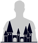 4D Build, Harry Potter Hogwarts Castle 3D Puzzle Model Kit 209 Pcs | Harry Potter Gifts Desk Decor | Building Toys | 3D Puzzles for Adults & Teens 4D Build