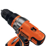 BLACK+DECKER 20V MAX Cordless Drill Driver with Battery and Charger, LED Work Light (LDX220C) BLACK+DECKER
