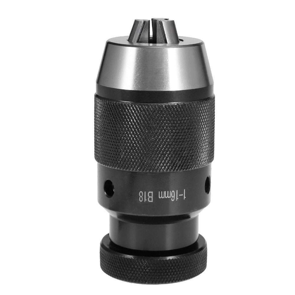 Keyless 1/32"- 5/8" Drill Chuck Self Tighten with R8 Shank Heavy Duty Self Tighten for CNC Drill Presses or Lathes Spindle Vkinman