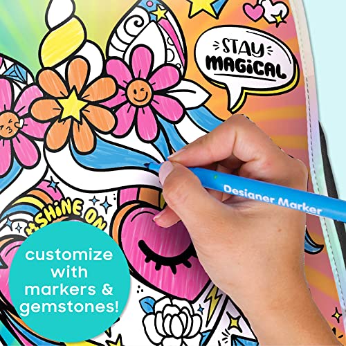 Just My Style Color Your Own Unicorn, Personalized Doodle