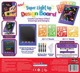 Cra-Z-Art Super Light Up Doodle Board for Kids, Light Up Drawing Board Gift for Boys & Girls Ages 5 and Up Cra-Z-Art