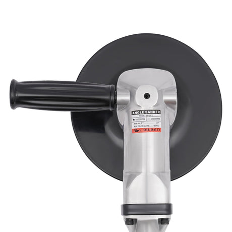 Efficient 7-Inch Pneumatic Air Angle Sander - High Speed, Energy-Saving, Versatile Polishing Tool for Pros and DIY Enthusiasts Haraisyo