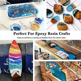 Epoxy Resin Dye-Mica Powder-18 Natural Powder Pigments-Soap Dye-Hand Soap Making Supplies-Eyeshadow and Lips Makeup Dye -Slime Pigment-Bath Bomb Glzyglyfx