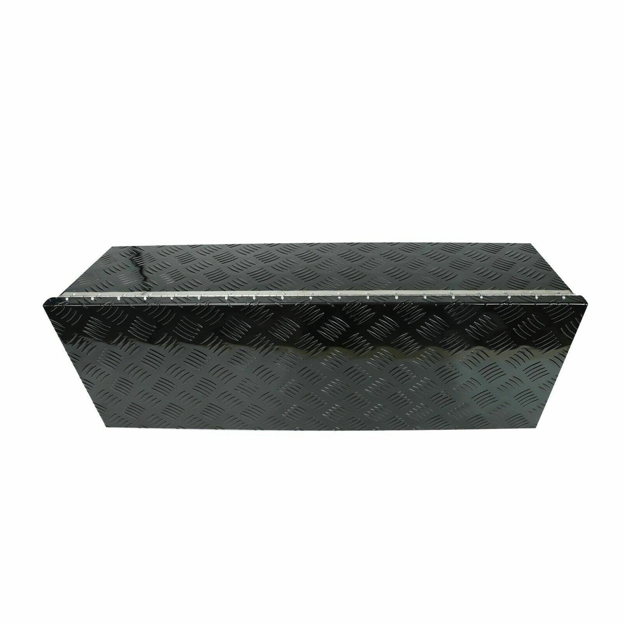 bchsadvb 39"x13"x10" Inch Black Aluminum Pickup Truck Trunk Bed Tool Box Car Outdoor Under Trailer Tongue Box Storage with lock bchsadvb
