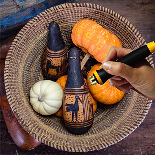 EXCEART Pyrography Tips Replacement Carving Heating Wire Tips 45 Pcs for Wood Burning Machine EXCEART