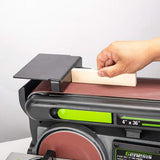 Genesis 4.3 Amp 4 in. x 36 in. Belt 6 in. Disc Combination Sander with Cast Iron Base and Miter Gauge GBDS430 Genesis