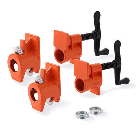 PONY 2-Pack 50 Wood Gluing Pipe Clamp Fixture for 3/4 Inch Black Pipe PONY