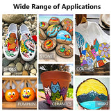 Jumbo Acrylic Paint Markers Pen,15mm Felt Tip Markers Water Based Paint Pens For Wood, Rock,Plastic and Almost All Solid Surfaces,Black Paint Pen For PNPEKT