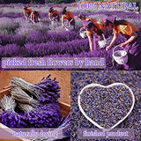 20 Bags Dried Flowers,100% Natural Dried Flowers Herbs Kit for Soap Making, DIY Candle Making,Bath - Include Rose Petals,Lavender,Don't Forget SACATR