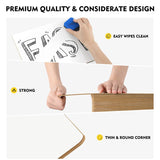 Magicfly Small White Boards, Dry Erase Board Pack of 26, Mini Whiteboards 9x12 Inches Double-Sided White Boards for Students Classroom Teachers Magicfly