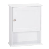 Spirich Wall-Mounted Bathroom Cabinet with Adjustable Shelf in White Spirich