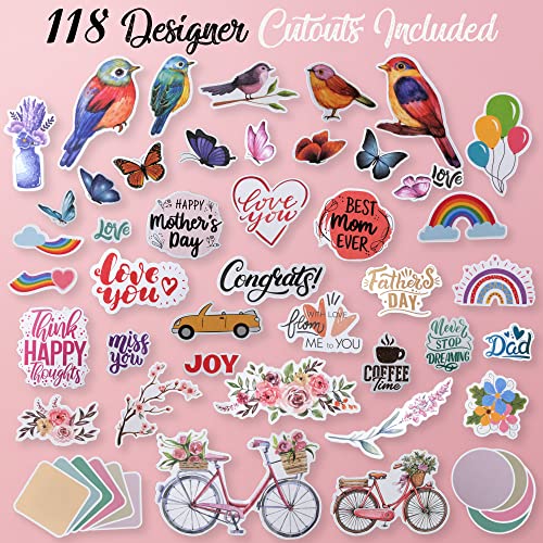 Card Making Kits For Adults And Kids- 24 Blank Greeting Cards And Envelopes With Supplies And Stamp Set- Giftable DIY Greeting Card Set- Happy Aunt Kaylee's