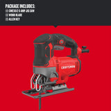 CRAFTSMAN Jig Saw, 6.0-Amp, Corded (CMES612) Craftsman